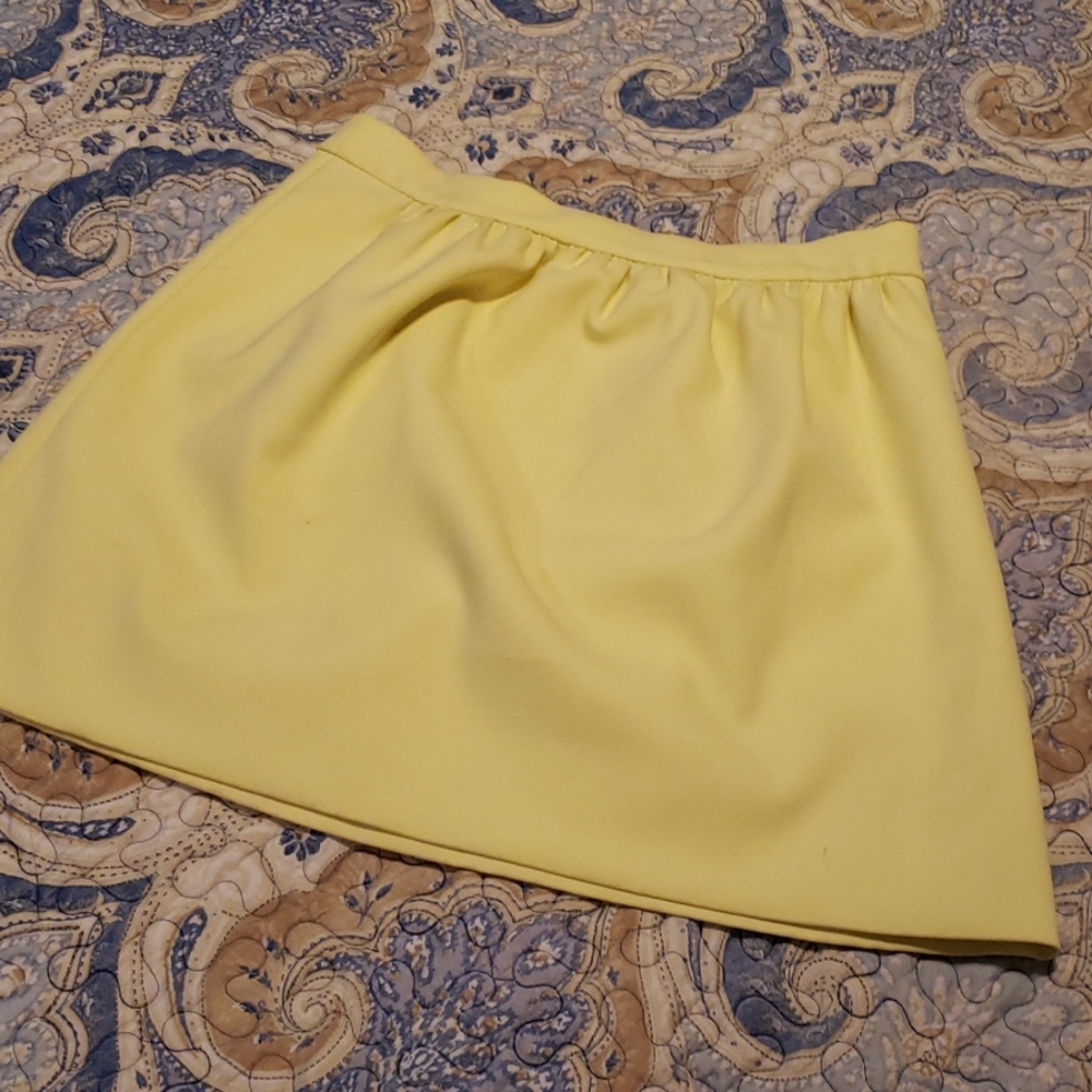Yellow Bubble Skirt (4)